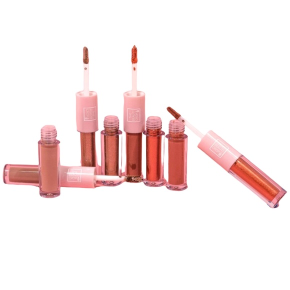 The Beauty Crop liquid eyeshadow duo long wear matte cinnamon, glitter fudge NEW - Picture 7 of 9